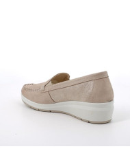 MOCASSINO ENVAL SOFT DONNA SCAM.BRINATO PLATINO 5754522