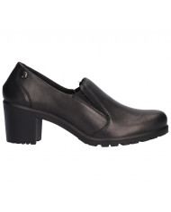 MOCASSINO CON TACCO ENVAL SOFT DONNA IN PELLE NERO 4751400