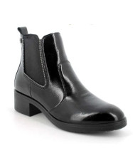 STIVALETTI ENVAL SOFT DONNA NERO ELASTICO E ZIP LATERALE 4750211