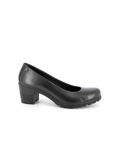 DECOLLETE' ENVAL SOFT DONNA IN PELLE NERO TACCO 6,3CM 4751300