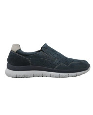 SNEAKERS SLIP-ON ENVAL SOFT UOMO PELLE SCAMOSCIATA BLU 5729611
