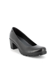 DECOLLETE' ENVAL SOFT DONNA IN PELLE NERO TACCO 6,3CM 4751300