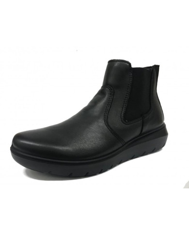 STIVALETTI ENVAL SOFT DONNA ZEPPA PELLE NERO 4767800