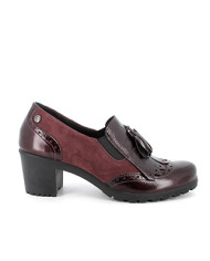 MOCASSINI CON TACCO ENVAL SOFT DONNA BORDEAUX 4751522
