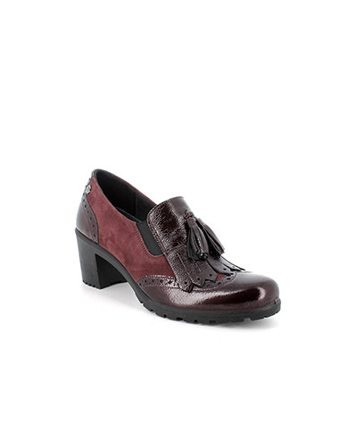 MOCASSINI CON TACCO ENVAL SOFT DONNA BORDEAUX 4751522