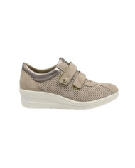 SNEAKERS ENVAL SOFT DONNA SCAMOSCIATO  SCAMOSC/CAPRA VISONE 5758733
