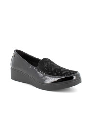 SLIP-ON ENVAL SOFT DONNA IN PELLE NERO 4755200