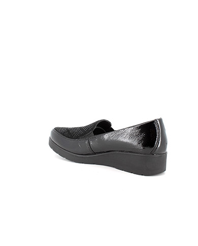 SLIP-ON ENVAL SOFT DONNA IN PELLE NERO 4755200