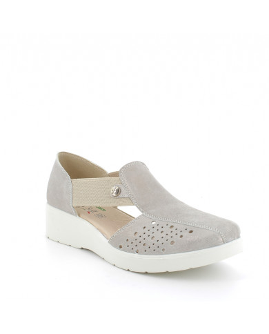 SANDALO CON ZEPPA ENVAL SOFT DONNA CAPRA PERL.NUV. 3751122