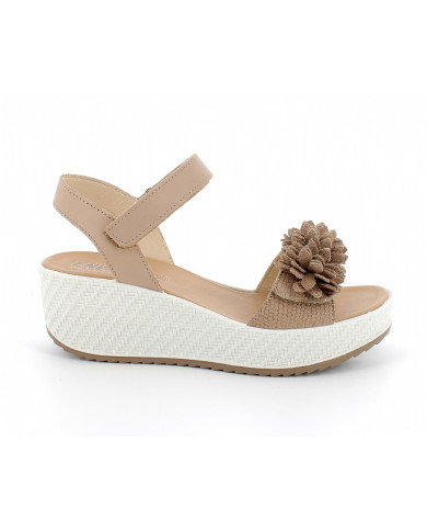 SANDALO CON ZEPPA ENVAL SOFT DONNA NAB.ST.IRI/NAPP BEIGE 3768522