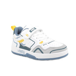 SNEAKERS PRIMIGI BAMBINO NA.PU ST.URBAN  BIANCO-GIA-AVIO1460311