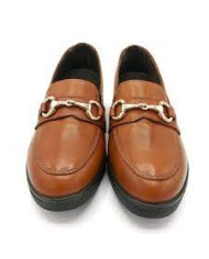 MOCASSINO CON TACCO ENVAL SOFT  DONNA VITELLO ANTIK COGNAC 2752133