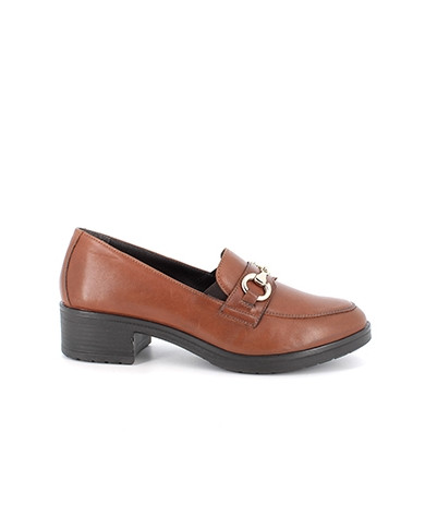 MOCASSINO ENVAL SOFT DONNA IN PELLE COGNAC 4750133