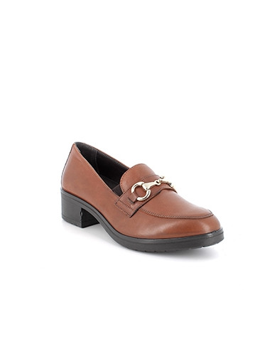 MOCASSINO ENVAL SOFT DONNA IN PELLE COGNAC 4750133