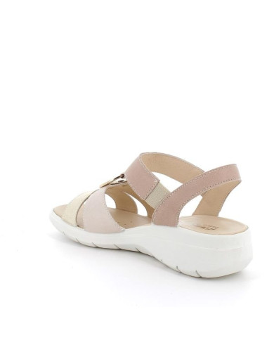 SANDALO CON ZEPPA ENVAL SOFT DONNA CAPRA TAMPONATA CORDA 5778633