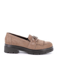 MOCASSINO ENVAL SOFT DONNA IN PELLE FANGO TACCO 5CM 6752533