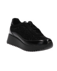 SNEAKERS ENVAL SOFT DONNA IN PELLE NERO 4774700