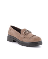 MOCASSINO ENVAL SOFT DONNA IN PELLE FANGO TACCO 5CM 6752533