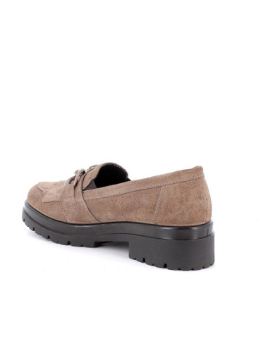 MOCASSINO ENVAL SOFT DONNA IN PELLE FANGO TACCO 5CM 6752533