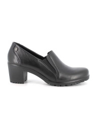 SLIP-ON ENVAL SOFT DONNA IN PELLE NERO CON TACCO 6,3CM 6754800
