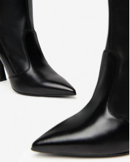 STIVALI NEROGIARDINI DONNA NAPPA PANDORA MISSI NERO TACCO 9,5CM I410847DE/100