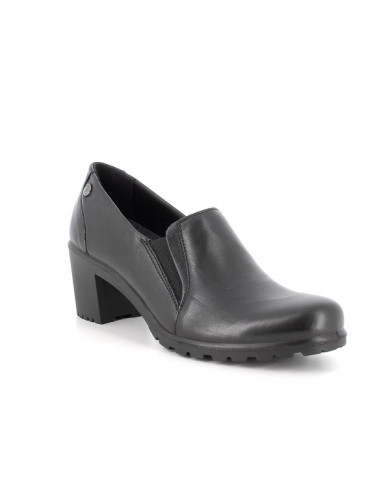 SLIP-ON ENVAL SOFT DONNA IN PELLE NERO CON TACCO 6,3CM 6754800