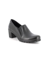 SLIP-ON ENVAL SOFT DONNA IN PELLE NERO CON TACCO 6,3CM 6754800