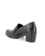 SLIP-ON ENVAL SOFT DONNA IN PELLE NERO CON TACCO 6,3CM 6754800