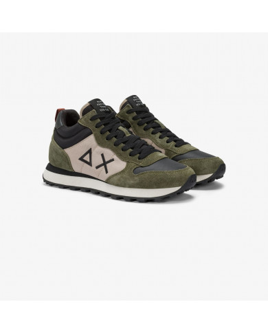 SNEAKERS UOMO SUN68 SHOE TOM 2.0 SOLID MID MILITARE SCURO Z45109 74