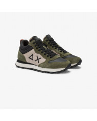 SNEAKERS UOMO SUN68 SHOE TOM 2.0 SOLID MID MILITARE SCURO Z45109 74