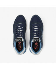 SNEAKERS UOMO SUN68SHOE JAKI SOLID NAVY BLUE Z45113 07