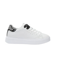 SNEAKERS SUN68 DONNA SHOE GRACE LEATHER BIANCO/ARGENTO Z45229 0144