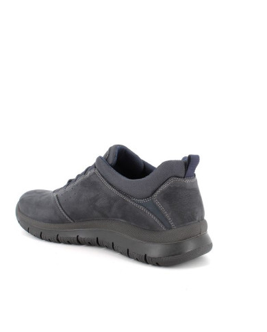 SLIP-ON ENVAL SOFT UOMO IN PELLE BLU SCURO 6722522