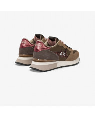 SNEAKERS SUN68 DONNA SHOE STARGIRL GLITTER LOGO MARRONE Z45217 087 08