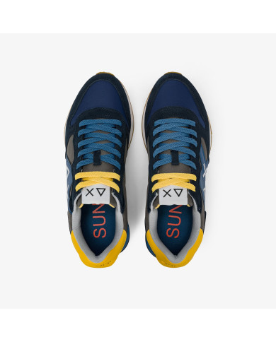 SNEAKERS SUN68 UOMO JAKI 2.0 BICOLOR NAVY BLUE/INCHIOSTRO Z36116 0799 