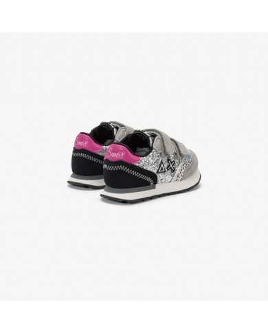 SNEAKERS SUN68 SHOE GIRL'S ALLY GLITTER (BABY) ARGENTO TG: 25-29 Z45412B 44