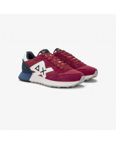 SNEAKERS UOMO SUN68 SHOE JAKI SOLID BORDEAUX Z45113 35