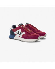 SNEAKERS UOMO SUN68 SHOE JAKI SOLID BORDEAUX Z45113 35