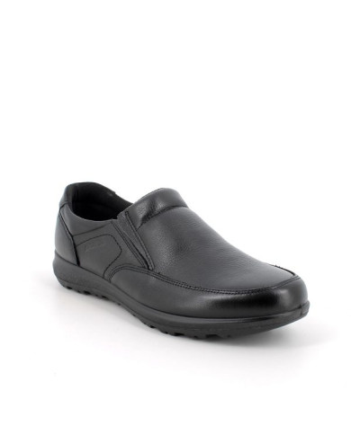 SLIP-ON ENVAL SOFT UOMO IN PLLE NERO 6712000