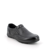 SLIP-ON ENVAL SOFT UOMO IN PLLE NERO 6712000