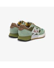 SNEAKERS SUN68 UOMO JAKI 2.0 BICOLOR VERDE SALVIA/MILITARE Z36116 8419