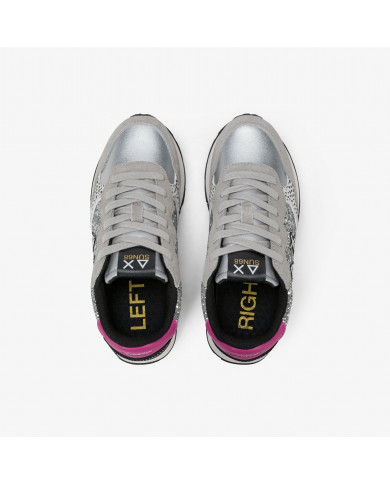 SNEAKERS SUN68 SHOE GIRL'S ALLY GLITTER (TEEN) ARGENTO TG:35-39 Z45412T 44