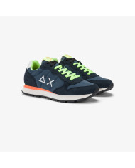 SNEAKERS UOMO SUN68 FOOTWEAR ADULT TOM FLUO RUNNING SHOE  NAVY BLUE Z35102 07