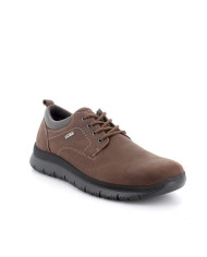 STRINGATA ENVAL UOMO IN PELLE MARRONE SCURO 6722711