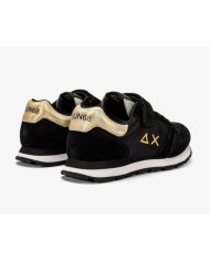 SNEAKERS SUN68 KIDS GIRL'S ALLY SOLID BLACK Z43402K 11/B TG:33-34