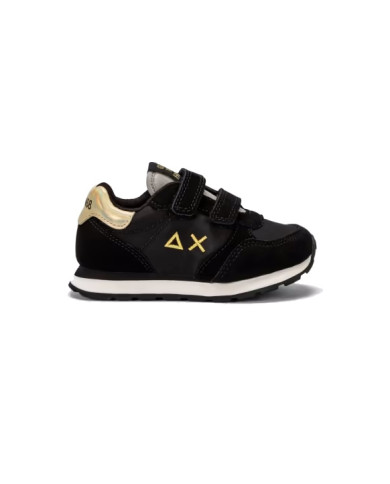 SNEAKERS SUN68 KIDS GIRL'S ALLY SOLID BLACK Z43402B 11/B TG:27-29