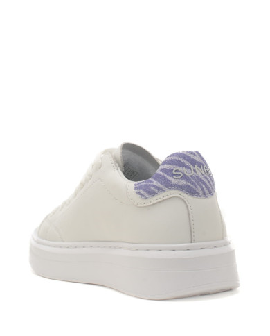 SNEAKERS SUN68 DONNA FOOTWEAR ADULT BIANCO LILLA Z35226 0124