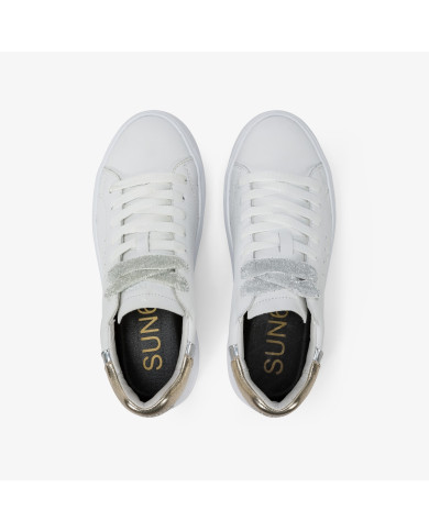 SNEAKERS SUN68 DONNA FOOTWEAR ADULT BIANCO LILLA Z35226 0124