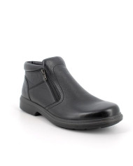 STIVALETTI ENVAL SOFT UOMO IN PELLE NERO ZIP 6704200