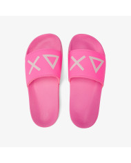 CIABATTE SUN68 DONNA FOOTWEAR ADULT SLIPPERS LOGO SLIPPERS FUXIA FLUO X35204 62